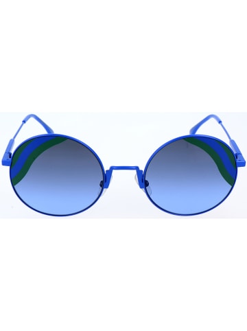 Fendi Damskie okulary przeciwsłoneczne w kolorze niebieskim