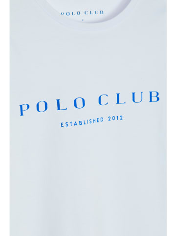 Polo Club Shirt in Weiß
