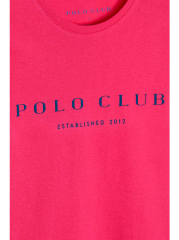 Polo Club Koszulka w kolorze fuksji