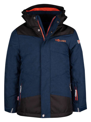 Trollkids Ski-/ Snowboardjacke "Norefjell" in Dunkelblau