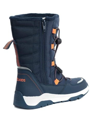 Trollkids Botki zimowe "Nordkapp" w kolorze granatowym