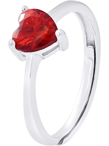 Wishlist Silber-Ring "Coeur" mit Kristall