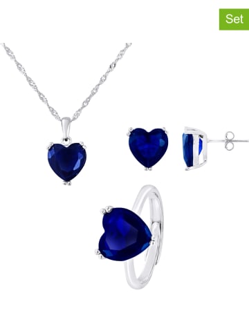 Wishlist 3-delige sieradenset: ketting, oorstekers en ring