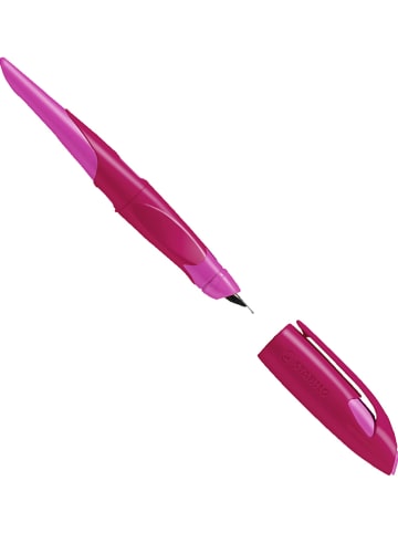 STABILO Schrijfleer-vulpen "Easy birdy"- veer A- linkshandigen- beskleurig/lichtroze