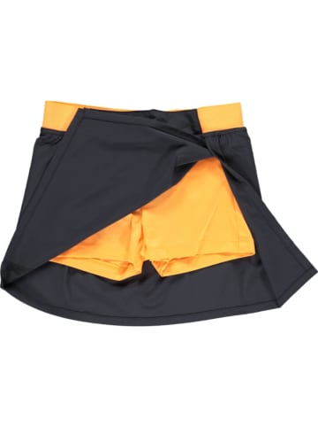 CMP Spódnica sportowa w kolorze granatowo-pomarańczowym