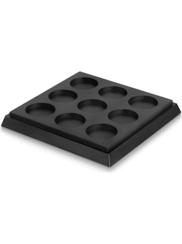 Lifa Living Świecznik w kolorze czarnym - 20 x 15 x 20 cm