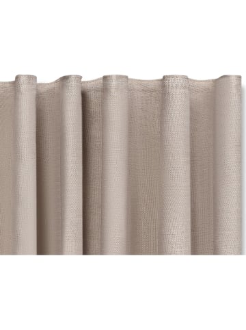 Lifa Living Ösenvorhang "Luxe" in Beige