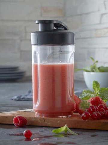 WMF Trinkflasche "Kult X Mix & Go" in Schwarz - 300 ml