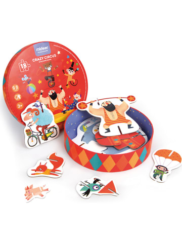 Edukalu 18tlg. Steckpuzzle "Zirkus" - ab 3 Jahren