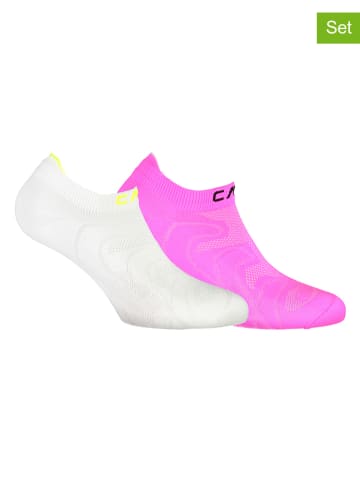 CMP 2er-Set: Laufsocken in Pink/ Weiß