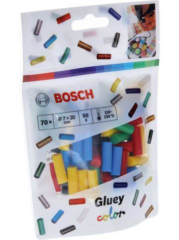 Bosch 2er-Set: Heißklebesticks "DIX Klebestick Color" in Bunt - 2x 50 g