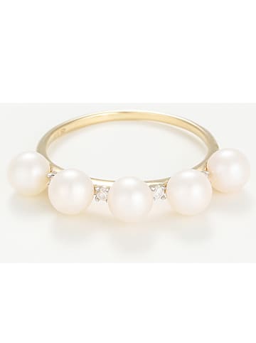 DIAMOND & CO Gouden ring met diamanten