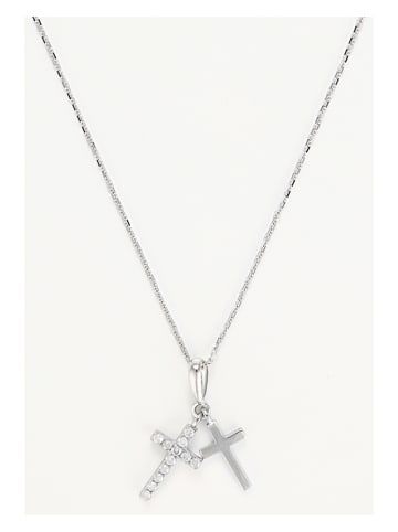 DIAMOND & CO Weißgold-Anhänger "Ma Foi" mit Diamanten