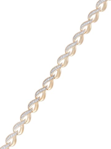 DIAMOND & CO Gold-Armkette mit Diamanten
