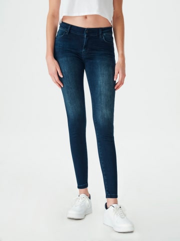 LTB Spijkerbroek "Lonia" - super skinny fit - donkerblauw