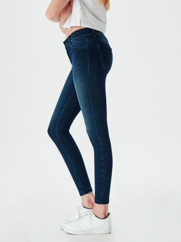 LTB Dżinsy "Lonia" - Super Skinny fit - w kolorze granatowym