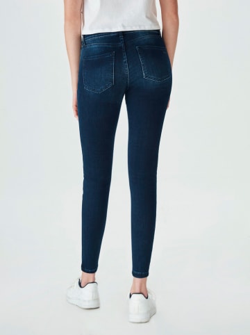 LTB Dżinsy "Lonia" - Super Skinny fit - w kolorze granatowym