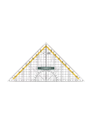 Oxford Geometrie-Dreieck "Linex 2632" in Transparent