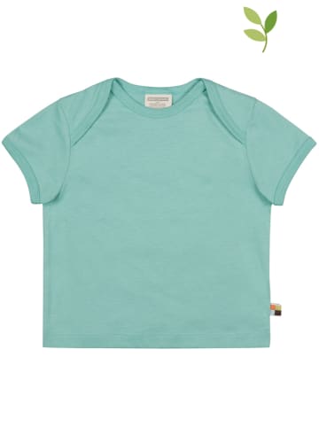 loud + proud Shirt turquoise