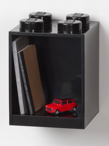 LEGO Wandmeubel "4 Knobs" zwart - (B)15,9 x (H)47 x (D)16,1 cm