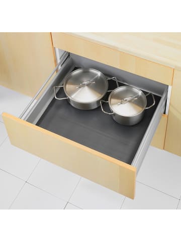 Wenko 2-delige set: antislipmatten zwart - (L)150 x (B)50 cm