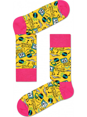 Happy Socks 3tlg. Geschenkset "Steve Aoki" in Bunt