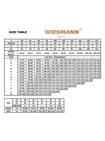 Wiesmann Negligé "Lidia" in Schwarz