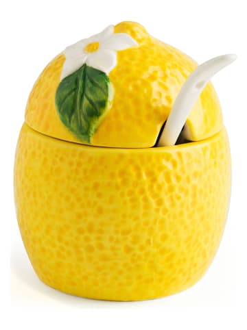Trendy Kitchen by EXCÉLSA Zuckerdose "Amalfi" in Gelb - 150 ml