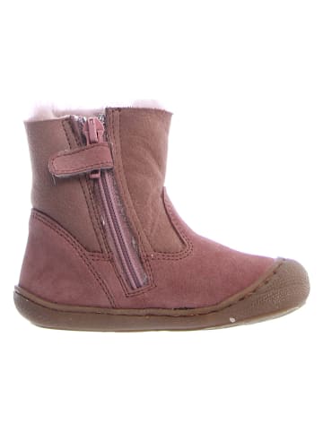 Naturino Leder-Boots "Cot" in Rosa