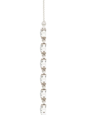 Vittoria Jewels Weißgold-Halskette mit Diamanten - (L)40 cm
