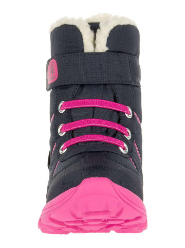 Kamik Winterboots "Snowman" donkerblauw/lichtroze