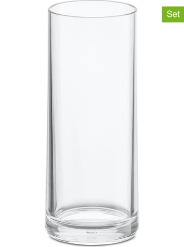 koziol 6-delige set: glazen "Cheers No. 3" transparant - 250 ml