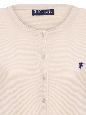 CULTURE Cardigan in Beige