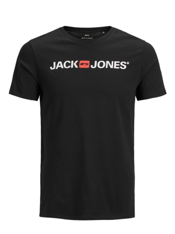 Jack & Jones Koszulka "JJECORP" w kolorze czarnym