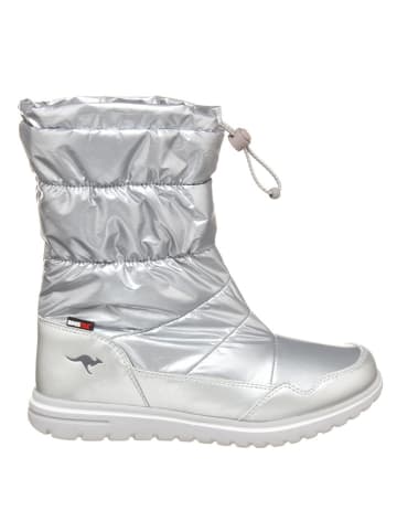 Kangaroos Winterstiefel "K-Wowi Coll RTX" in Silber
