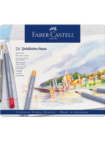 Faber-Castell Aquarelpotloden "Goldfaber Aqua" - 2x 24 stuks
