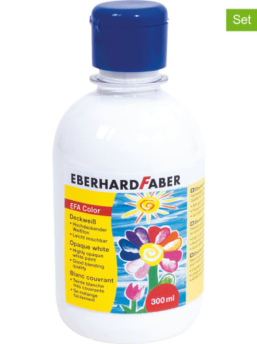 Eberhard Faber 2-delige set: dekwit - 2x 300 ml