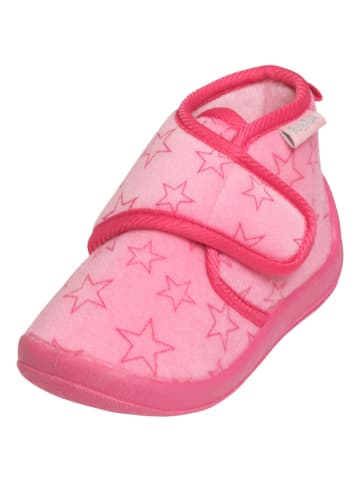 Playshoes Hausschuhe in Rosa/ Pink