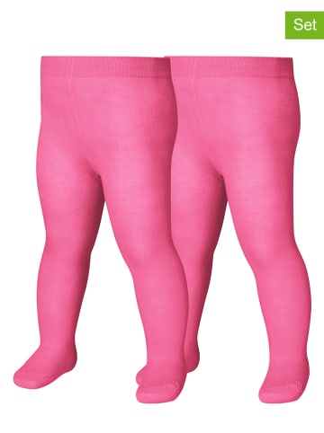 Playshoes 2-delige set: maillots roze