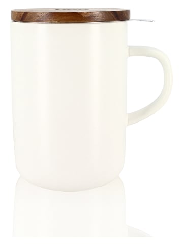 Ogo Living Kubek "Juliet" w kolorze białym do herbaty - 475 ml