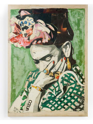 Madre Selva Leinwanddruck "Frida" - (B)40 x (H)60 cm