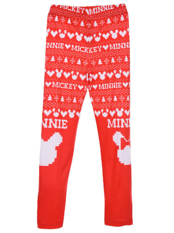 Disney Minnie Mouse Legging "Minnie" rood/wit