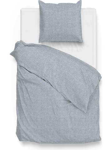 Zo!Home Beddengoedset "Lino" lichtblauw