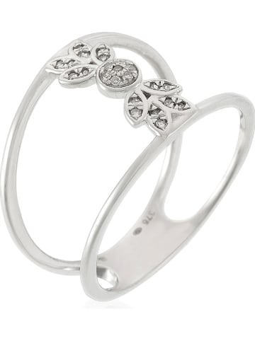 Paris Vendôme Weißgold-Ring "Totem" mit Diamanten