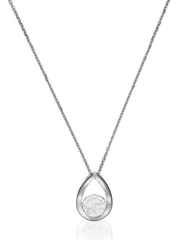 maison héritage PARIS Witgouden hanger "Goutte somptueuse" met diamant