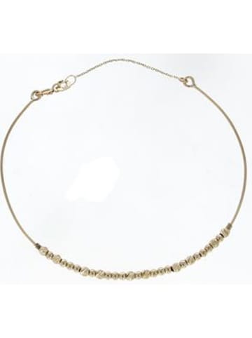 DIAMANTA Gold-Armkette "Pépites d'Or" mit Schmuckelementen
