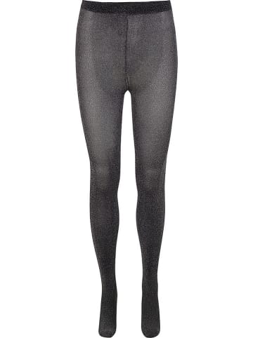 Becksöndergaard Strumpfhose in Schwarz/ Silber - 60 DEN