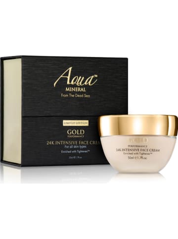 Aquamineral Gesichtscreme "Gold Performance 24K Intensive", 50 ml