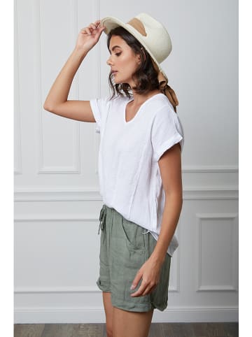 Plume Leinen-Shirt "Fabius" in Weiß