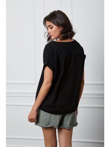 Joséfine Linnen shirt "Fabius" zwart